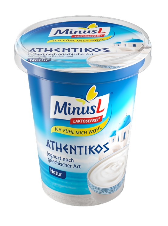 MinusL Athentikos Joghurt nach griechischer Art MinusL