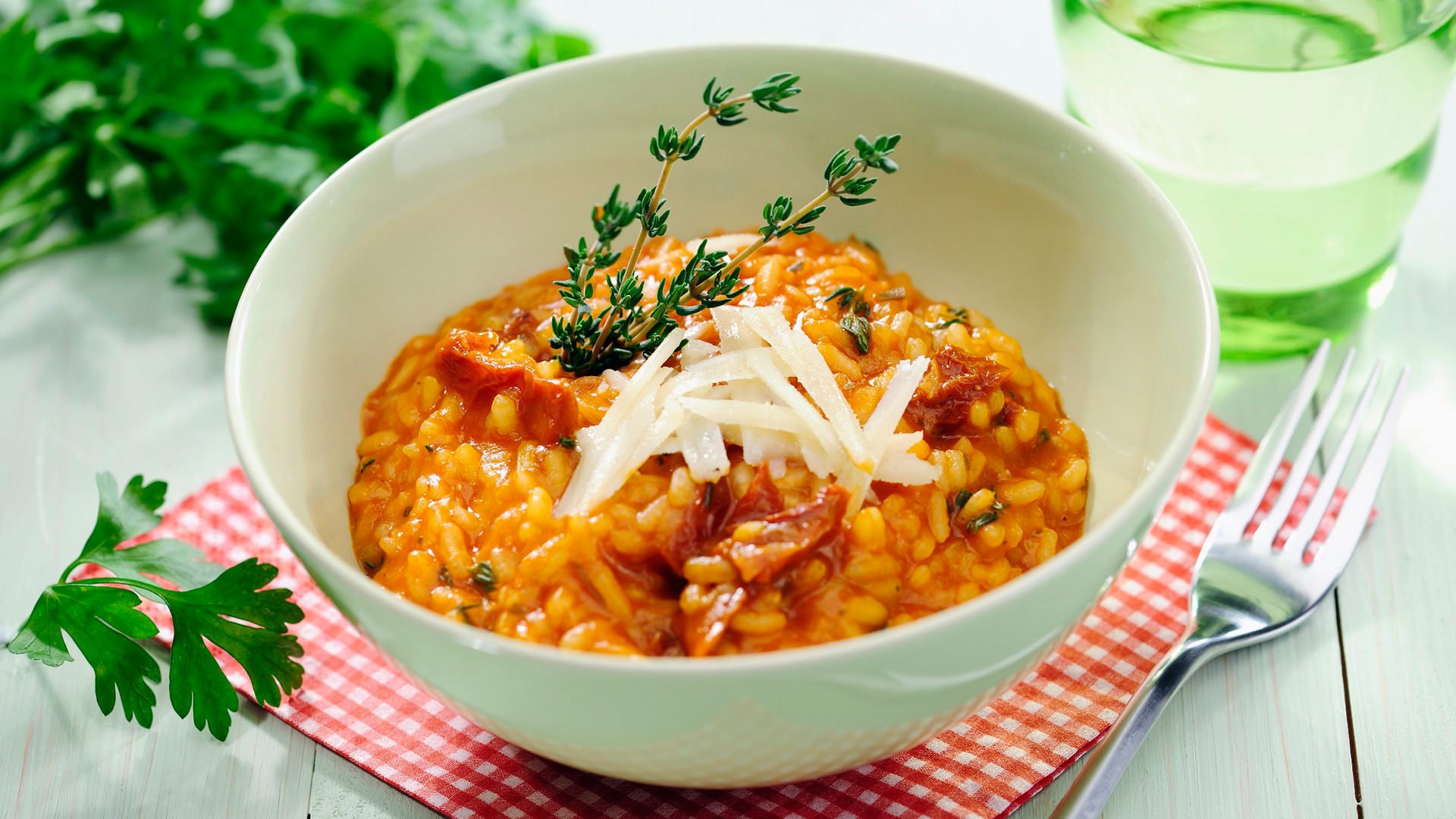 MinusL Tomatenrisotto mit getrockneten Tomaten | MinusL