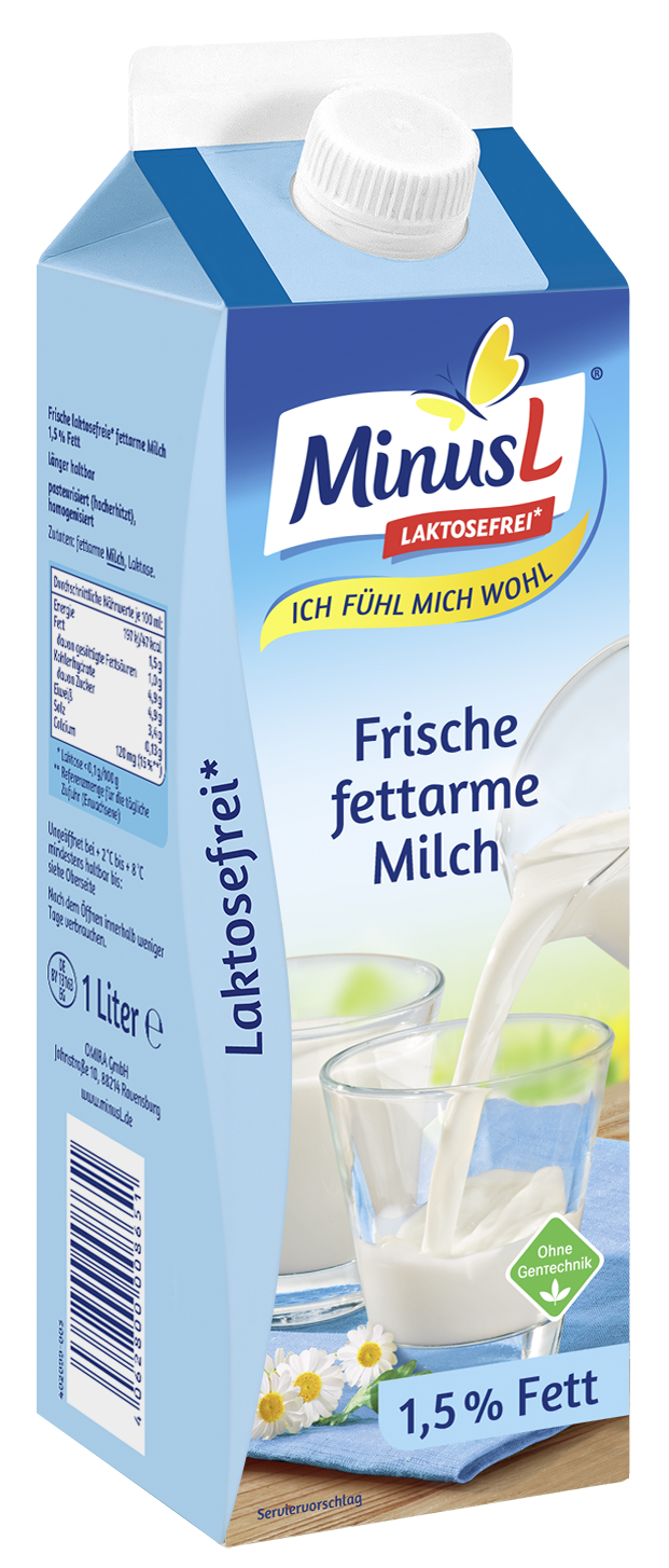 Minusl Frische Milch 1 5 Minusl