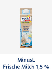 MinusL Frische Milch 1,5%